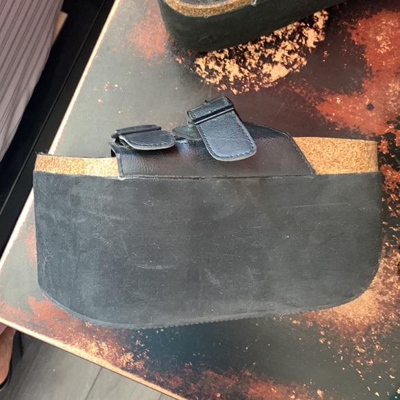 Vintage YRU Shoes EVEREST Double buckle Strap Extreme Platform Sandal 2012 5 - Picture 10 of 16